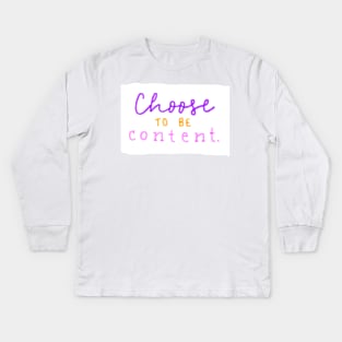 Content Kids Long Sleeve T-Shirt